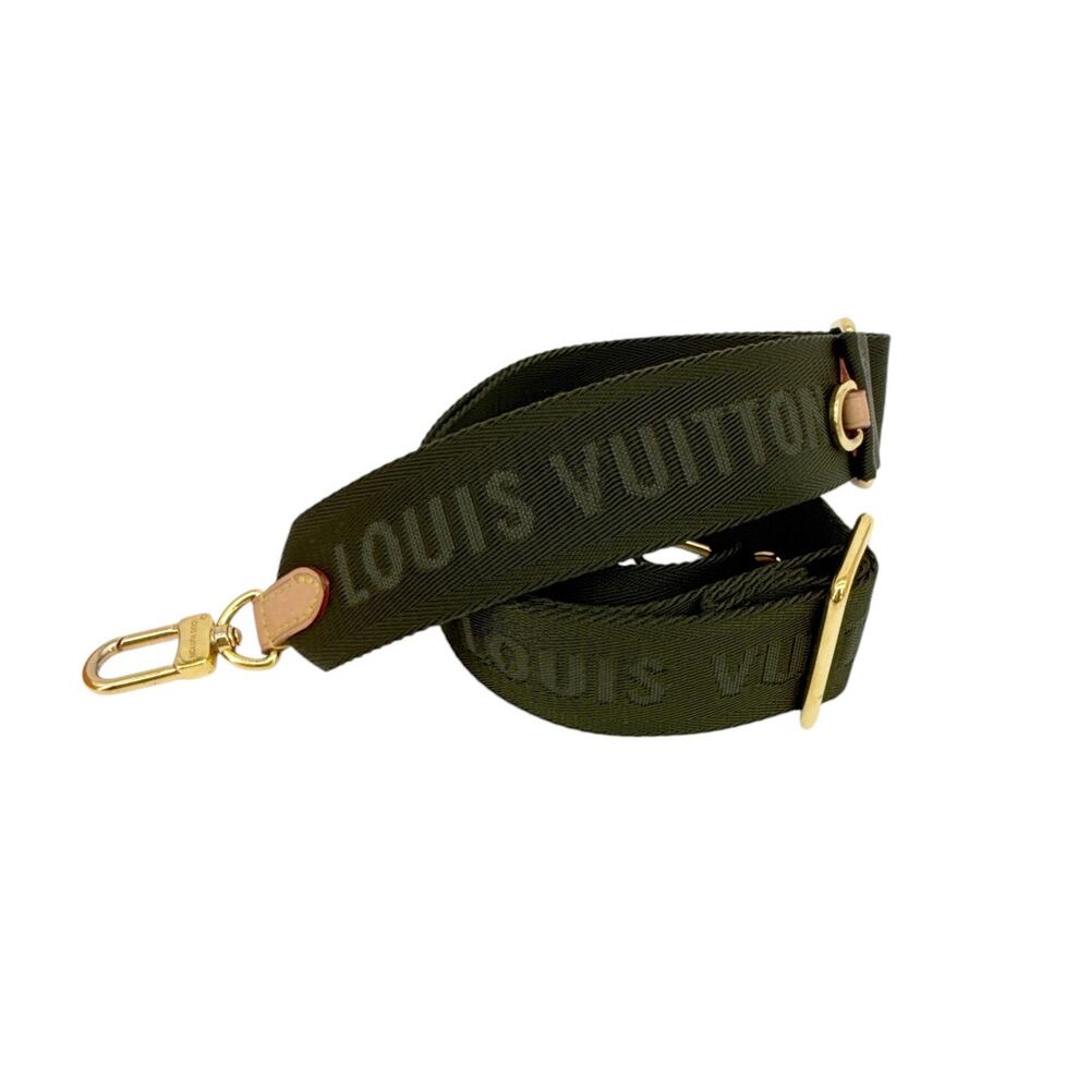 LOUIS VUITTON Bandoulière Strap in Khaki - Picture 6 of 15